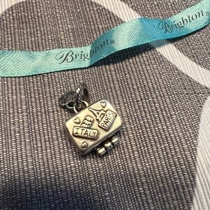Brighton Retired Bon voyage Suitcase ABC Charm - Italy, Paris, London